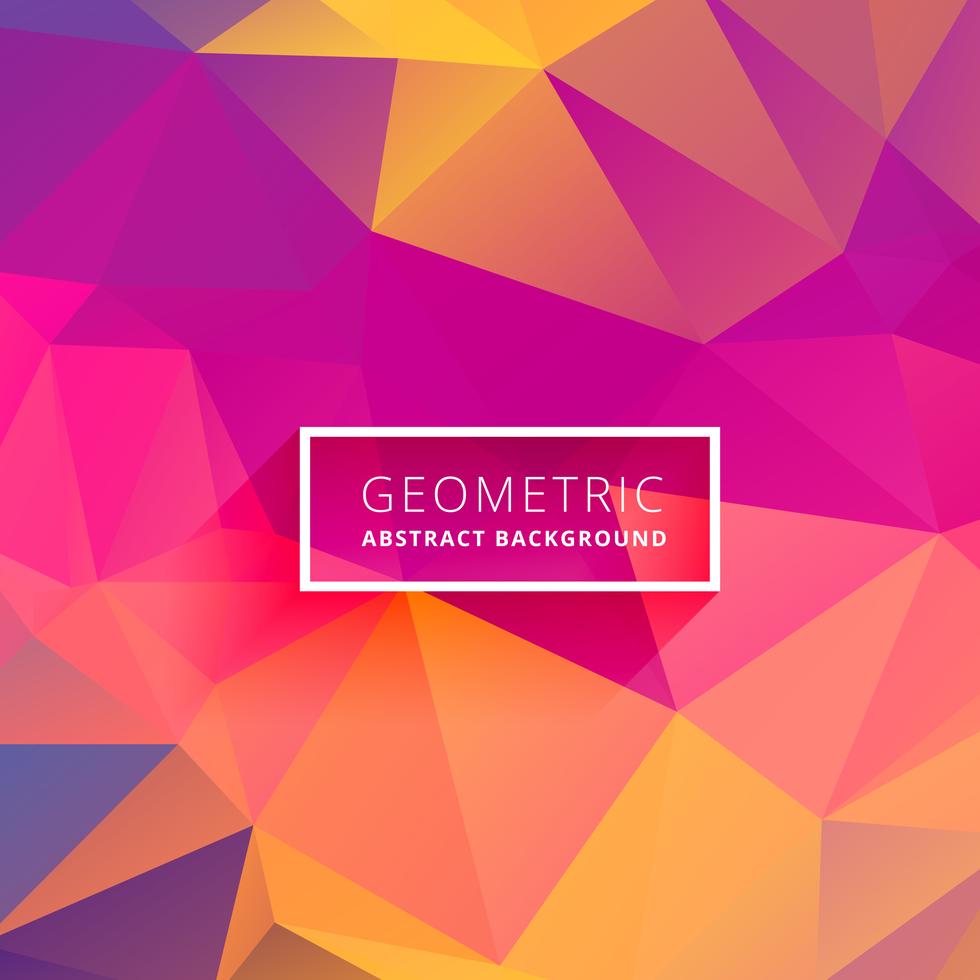 multicolor triangle background Download Free Vector Art, Stock