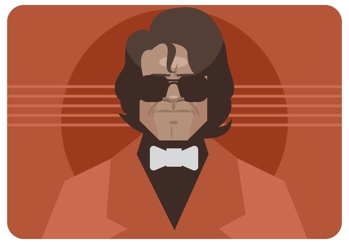 james brown potrait vector