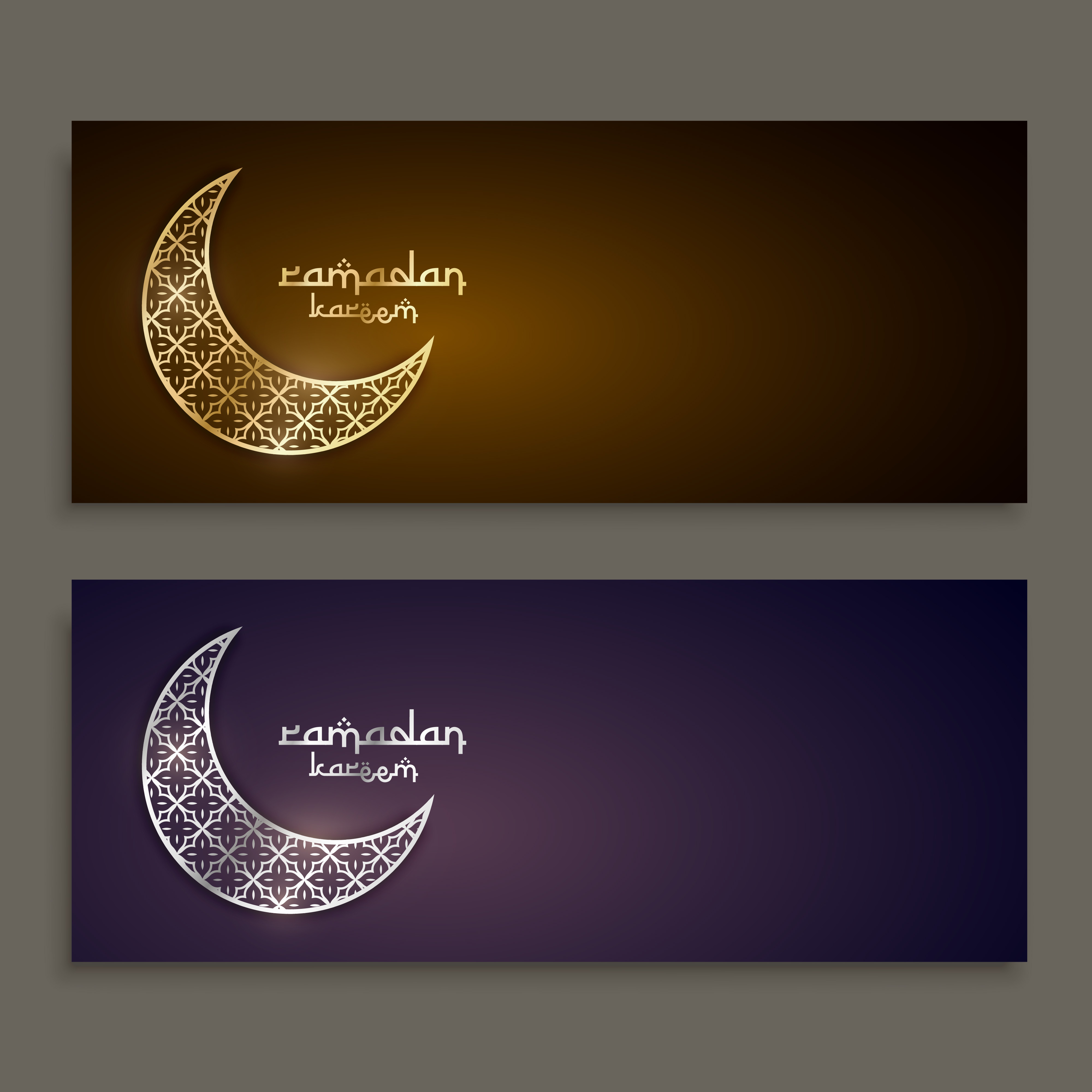 Ramadan festival banners design - Download Free Vector Art 