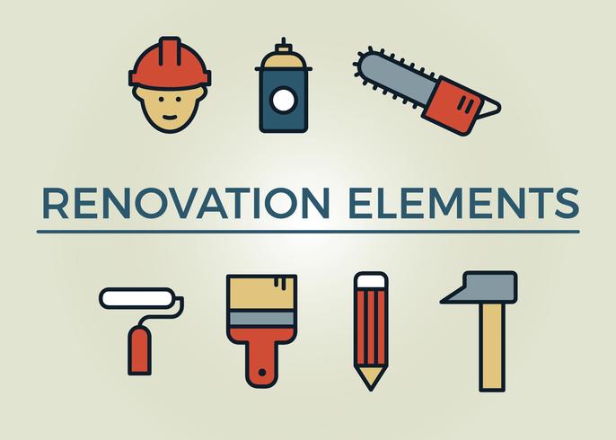 Free Renovation Tools Vector