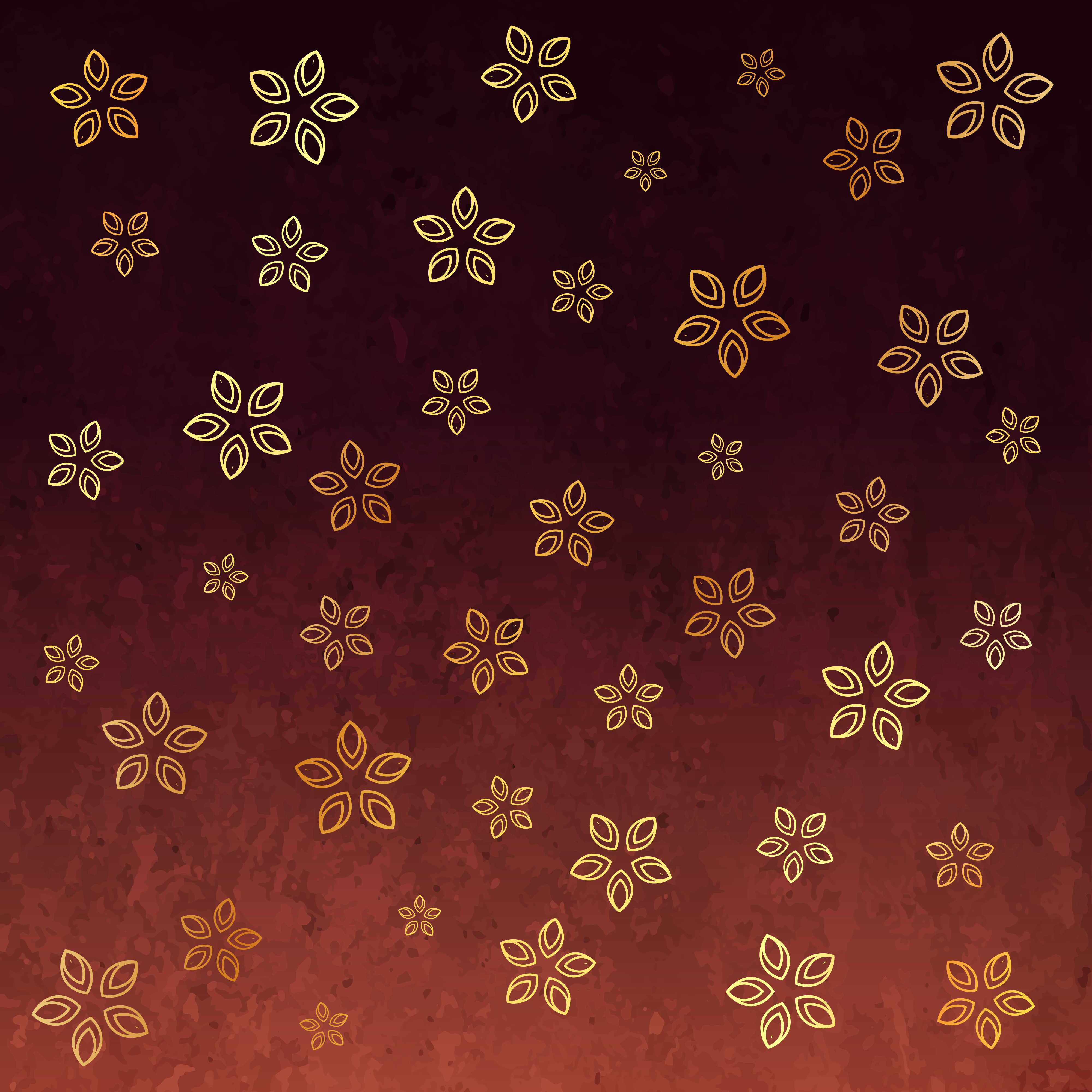 stylish flower golden pattern background design - Download ... stylish flower golden pattern background design - Download ...