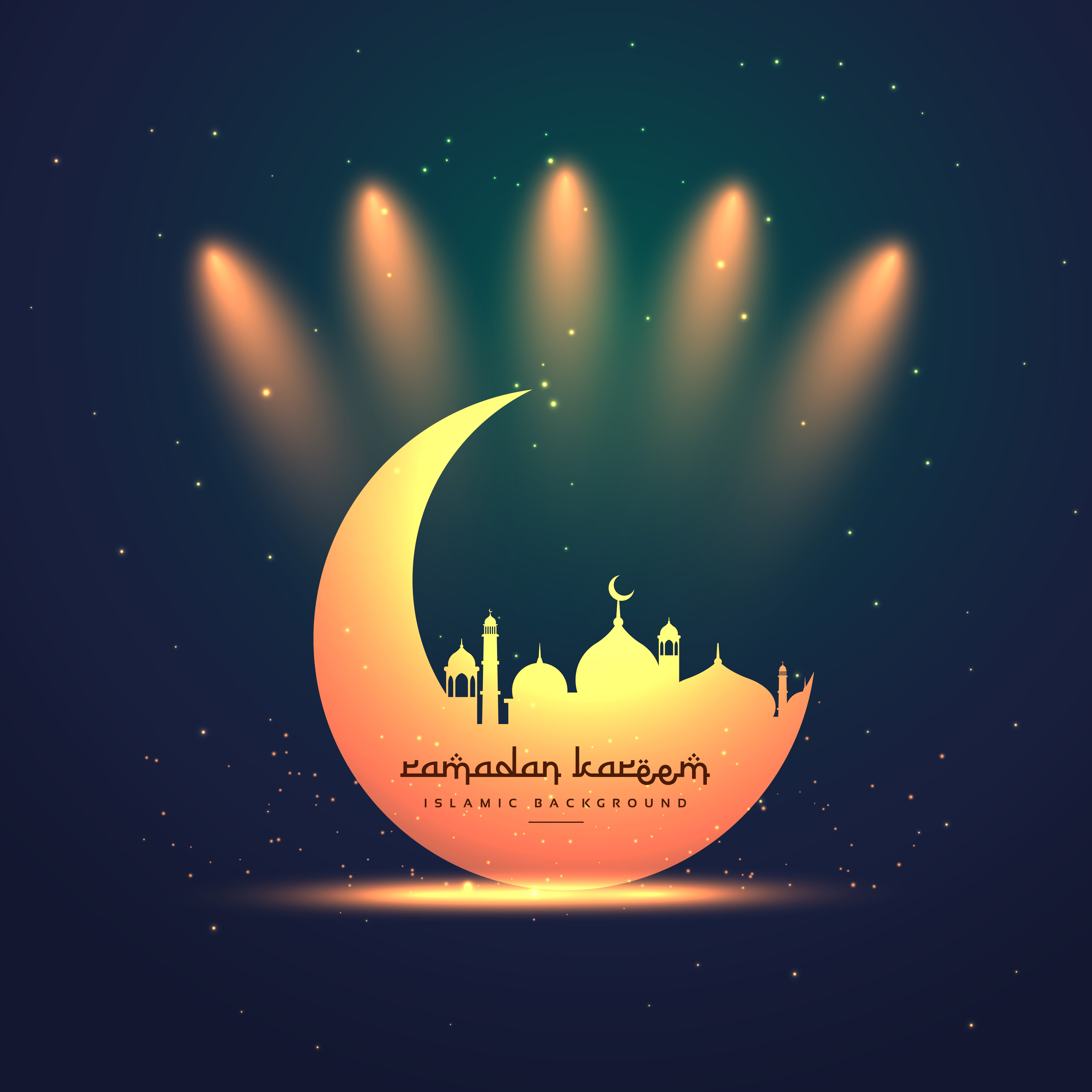 Ramadan kareem festival greeting - Download Free Vector 