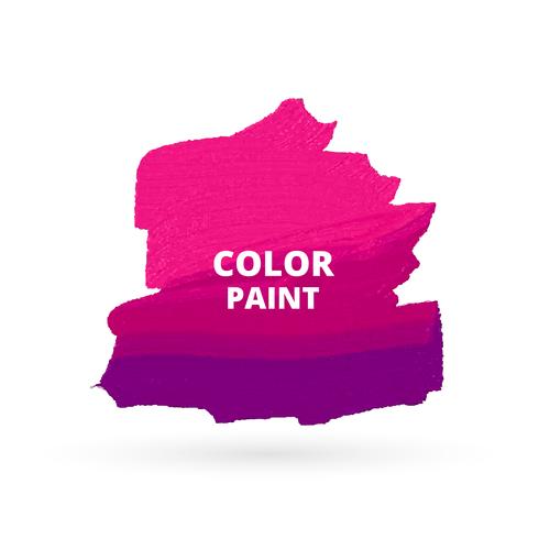 Pink Color Paint Design Free Vector Art Stock Graphics Pink Color Paint Design