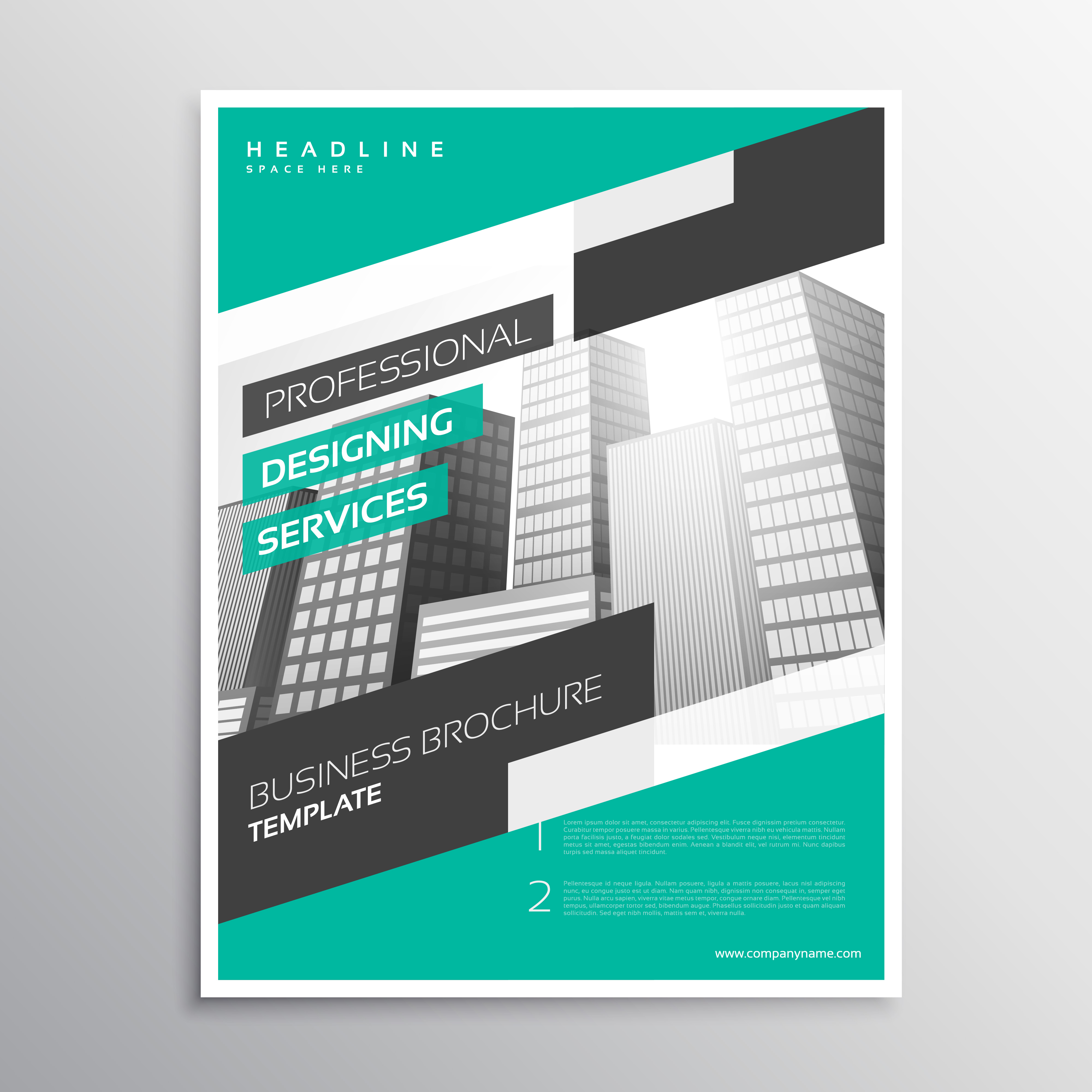 Letter Size Brochure Template