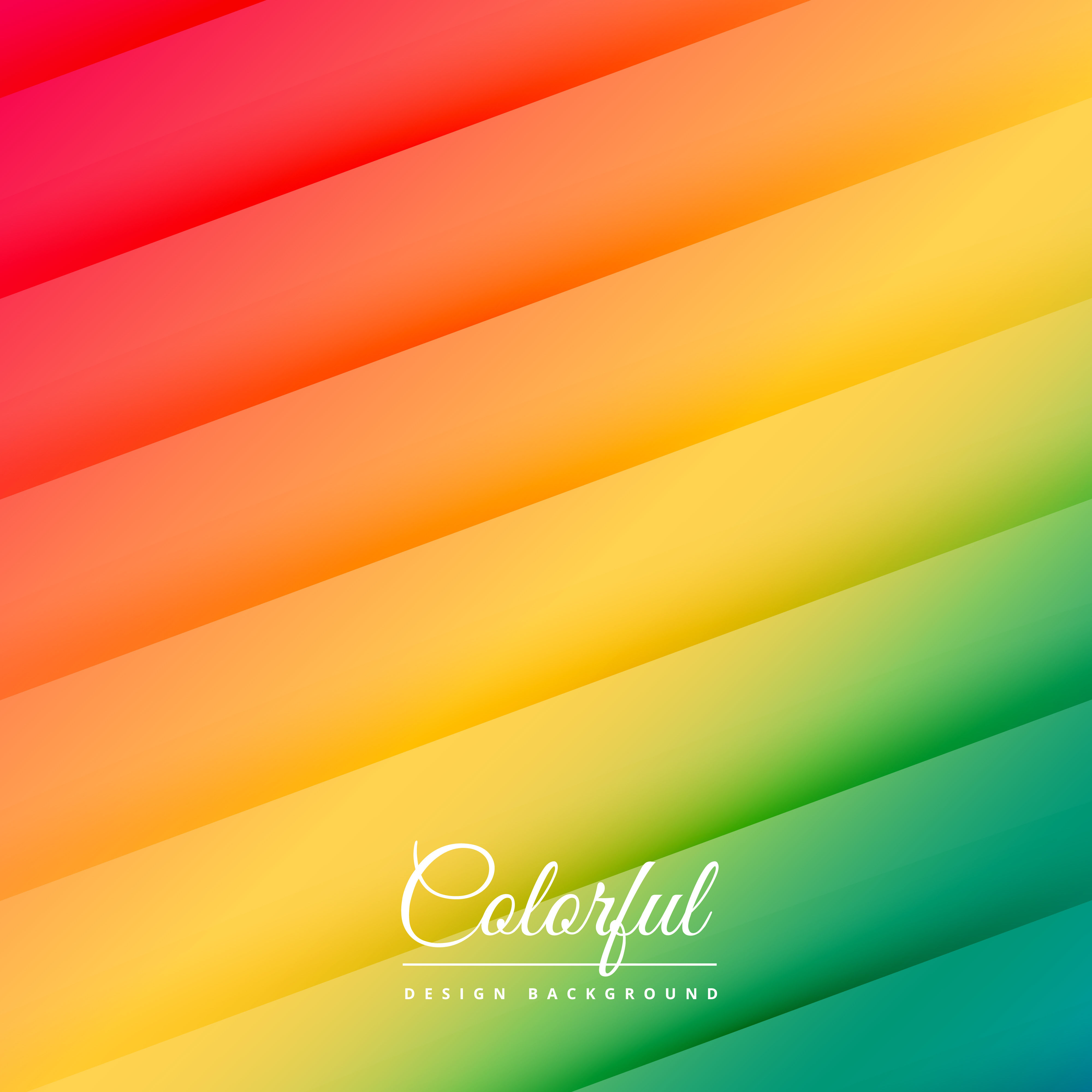 Colorful Poster Background