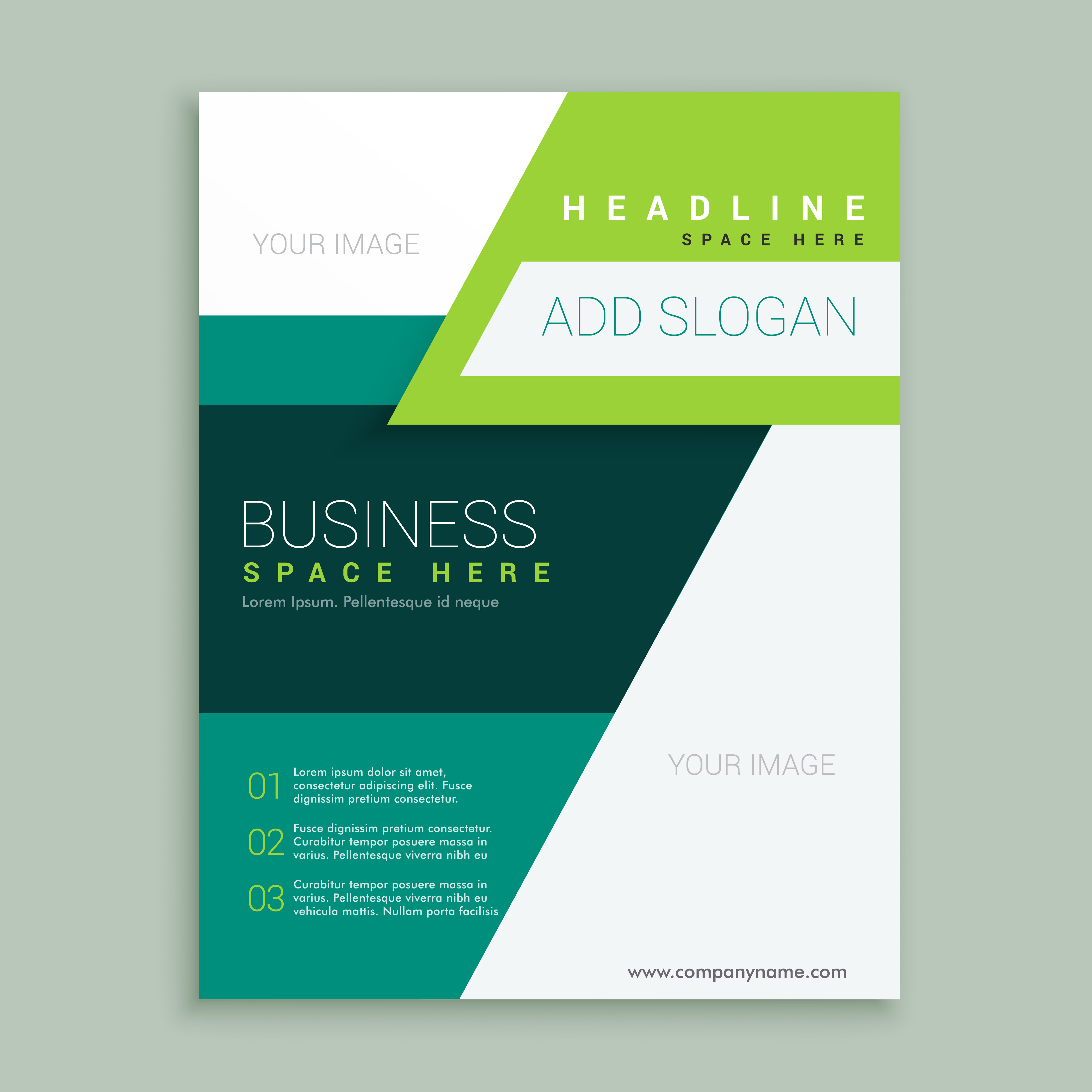 flyer brochure design in A4 size for your business Download Free