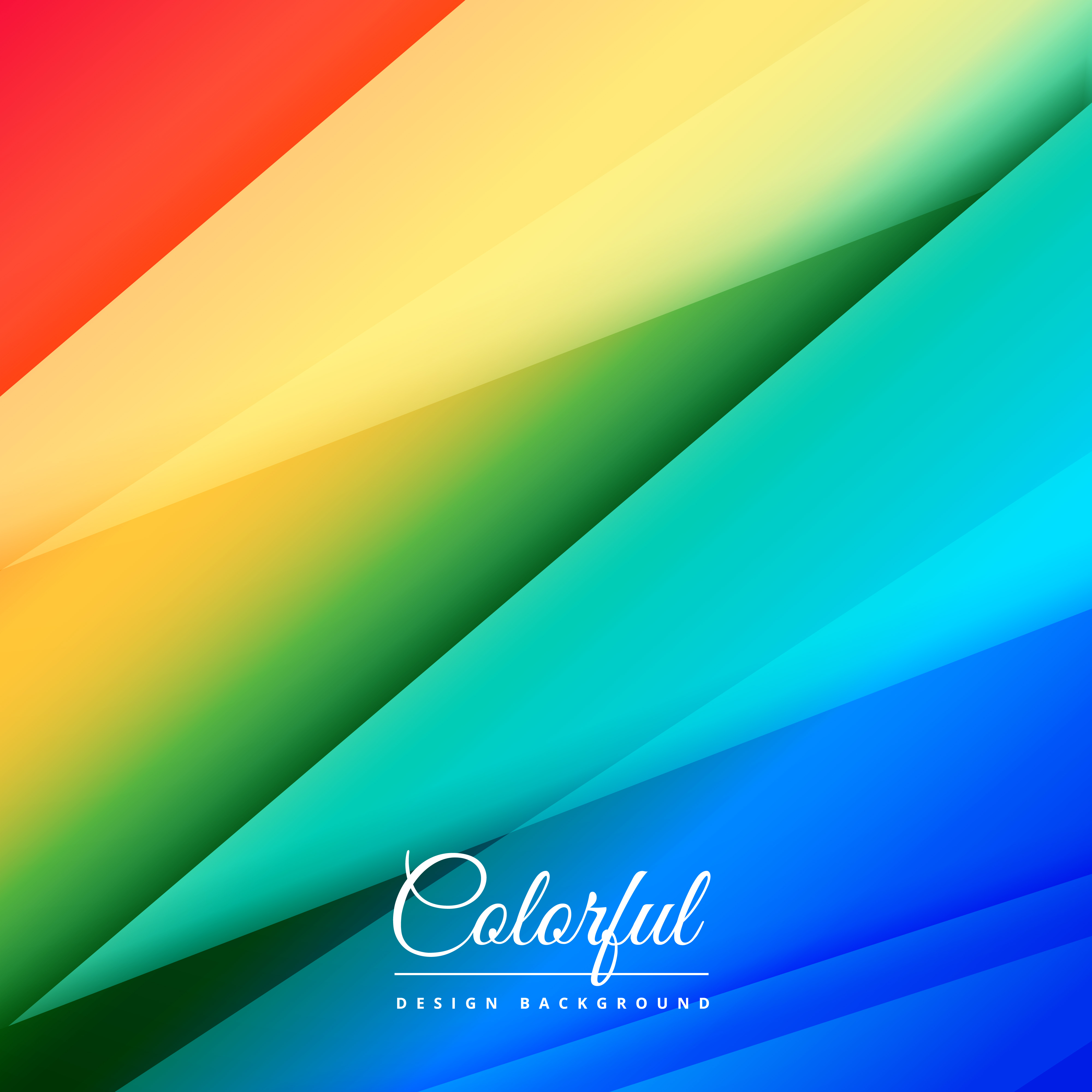 abstract colorful shapes background poster vector design illustr