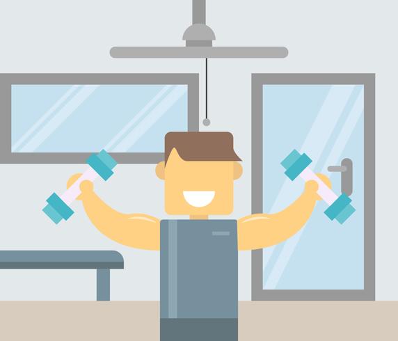 Iconic Stylish Fitness Trainer Vectors