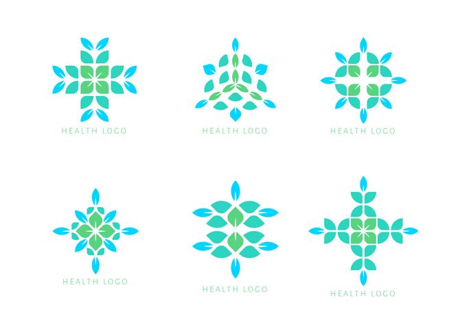 Iconic Healing Logos Vectores