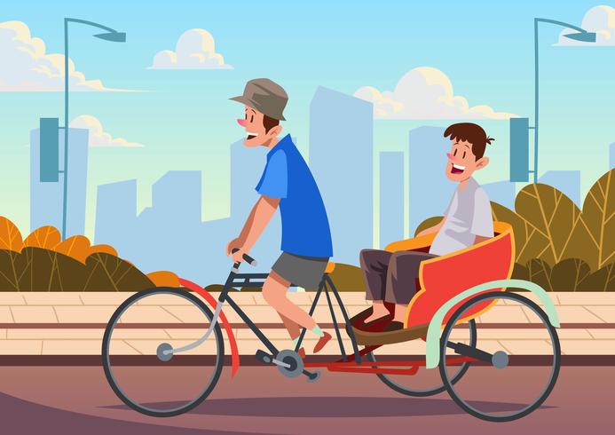 trishaw bicycle