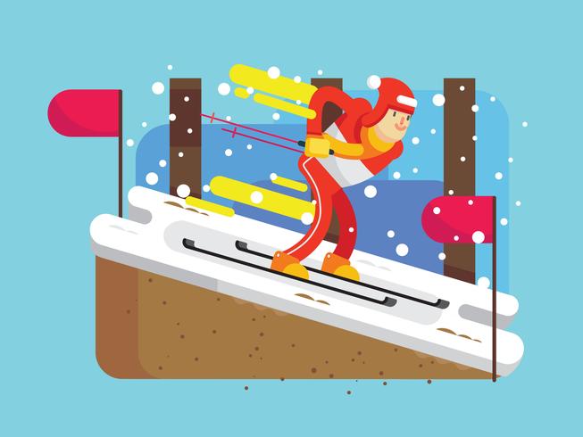 Winter Olympic Korea Vector