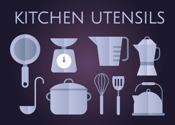 Kitchen Utensils Vector