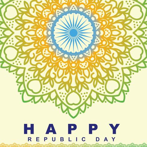 Republic Day Background vector