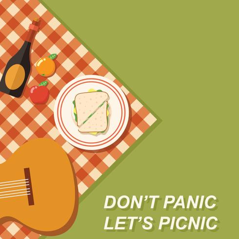 Picnic Familiar vector