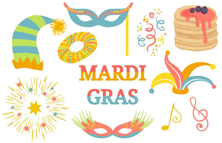 Mardi Gras Festival Vectors