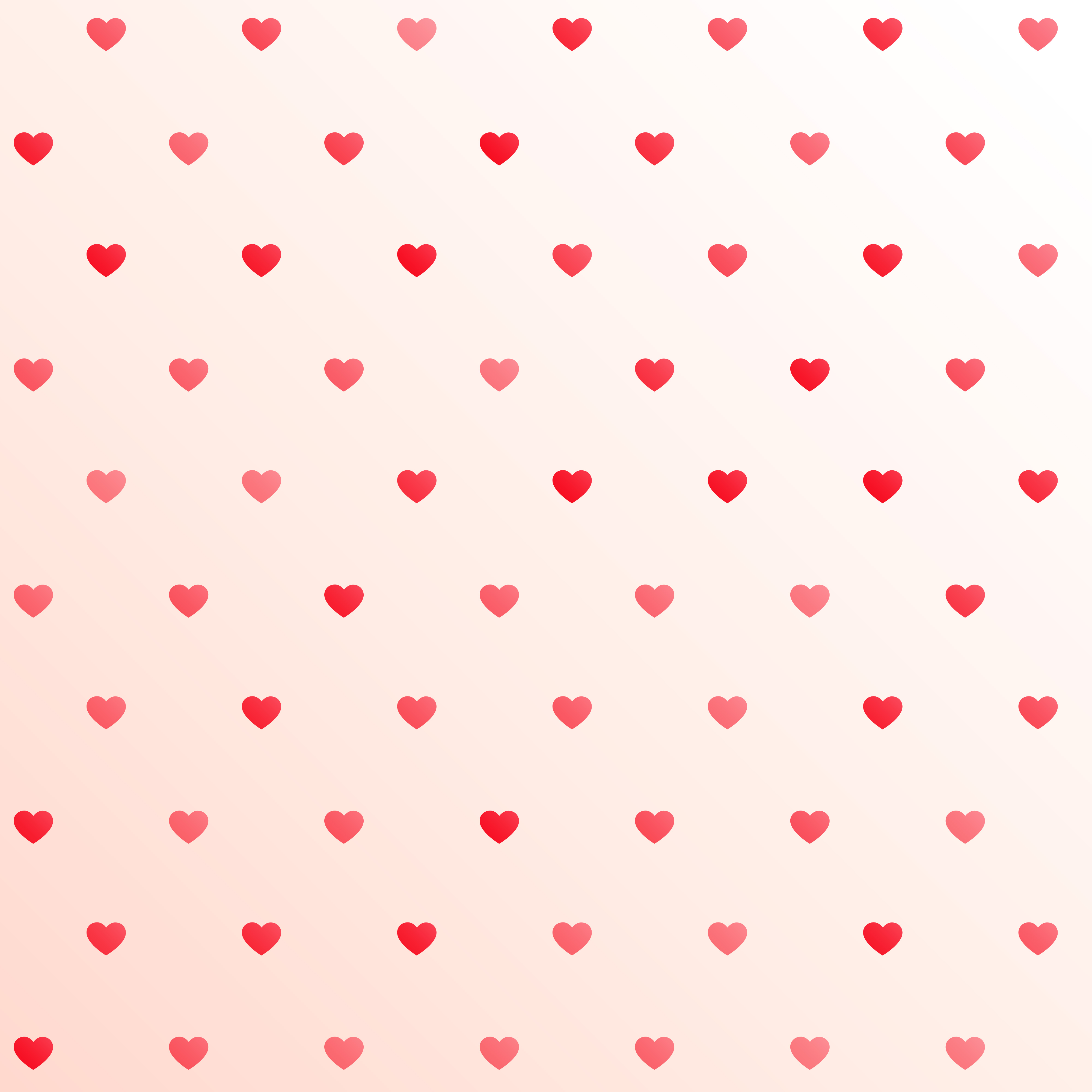 Awesome Hearts Pattern Background Design Download Free Vector Art