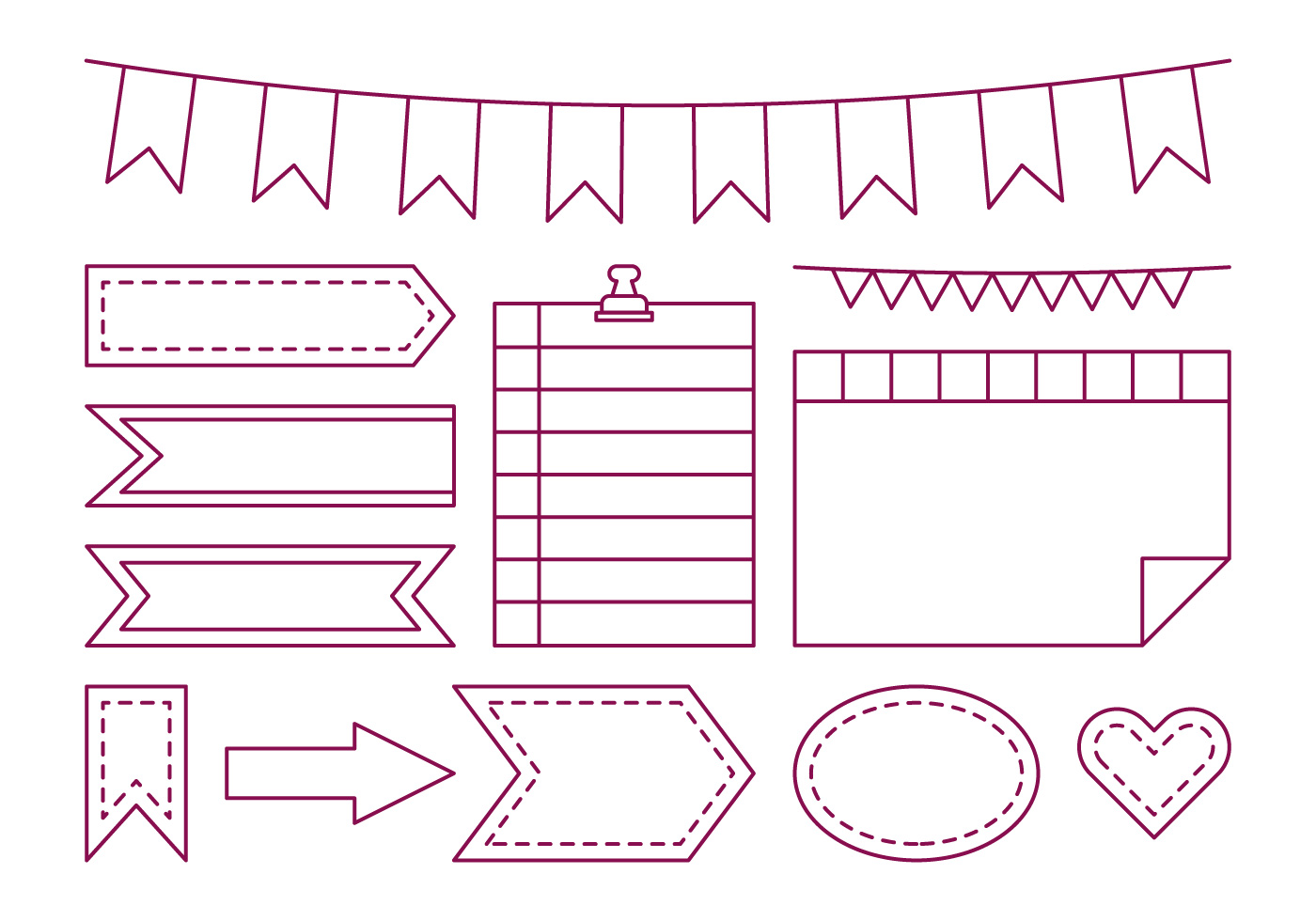 Iconic Bullet Journal Vector 180293 Vector Art at Vecteezy Iconic Bullet Journal Vector 180293 Vector Art at Vecteezy