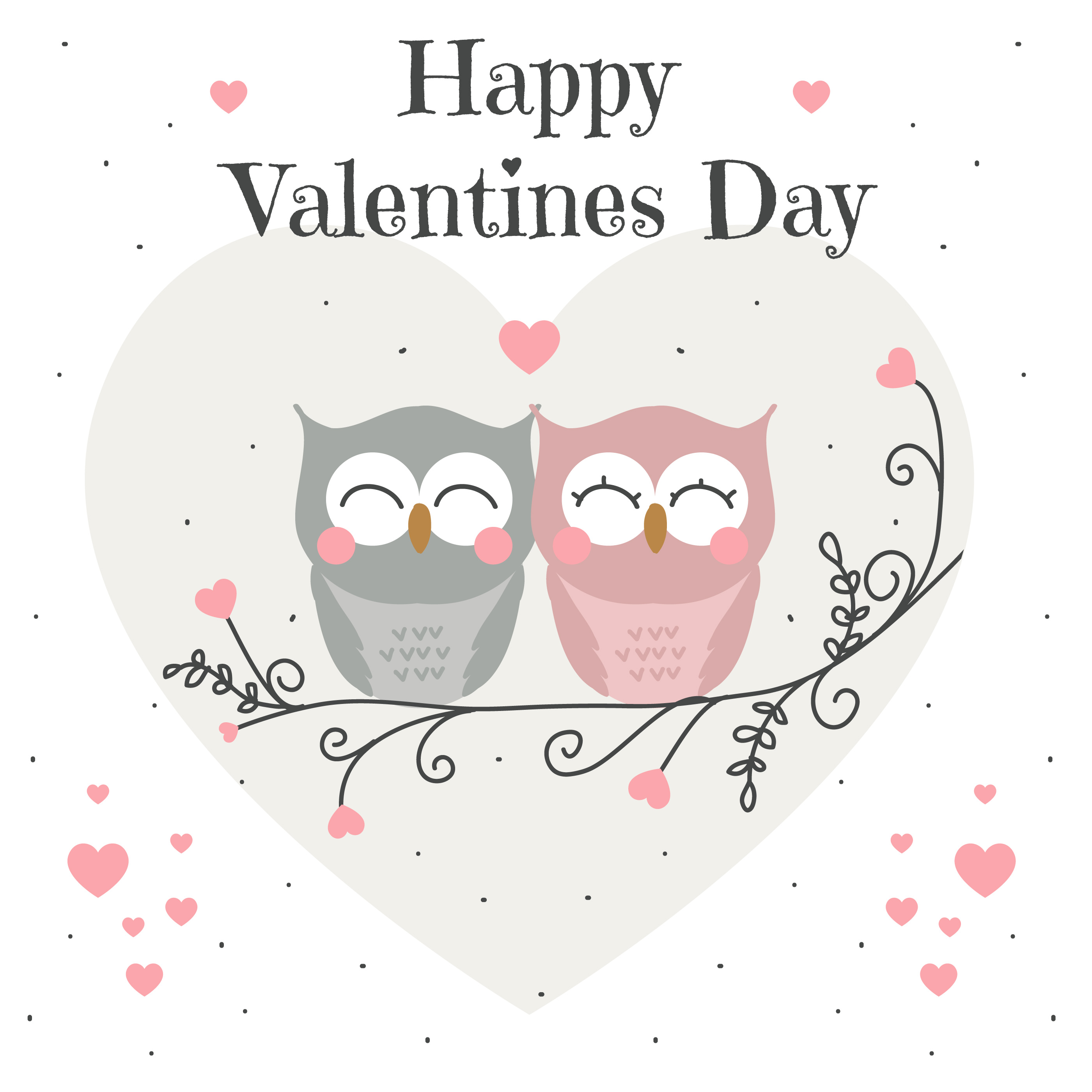 Owl Valentines Day
