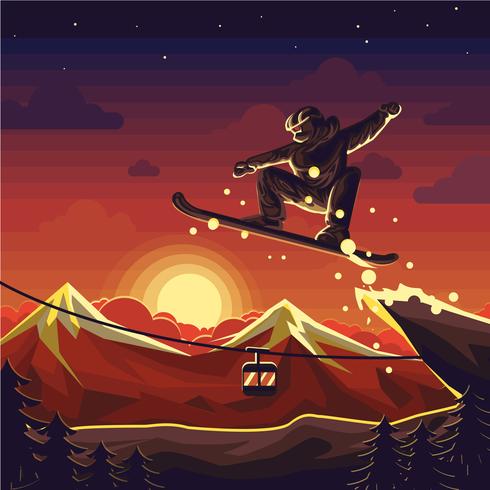 winter olympics 3 vector