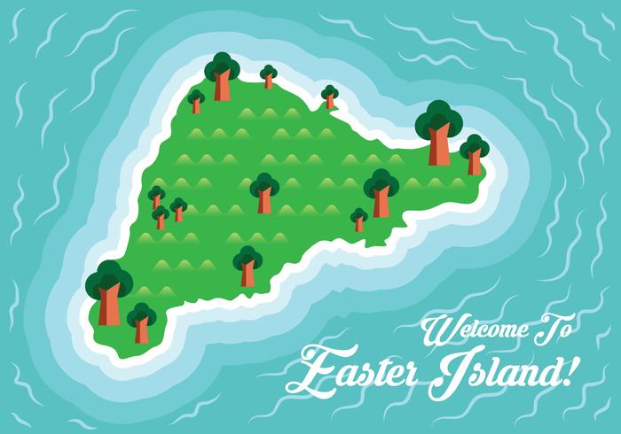 Easter Island Map - Download Free Vector Art, Stock Graphics & Images