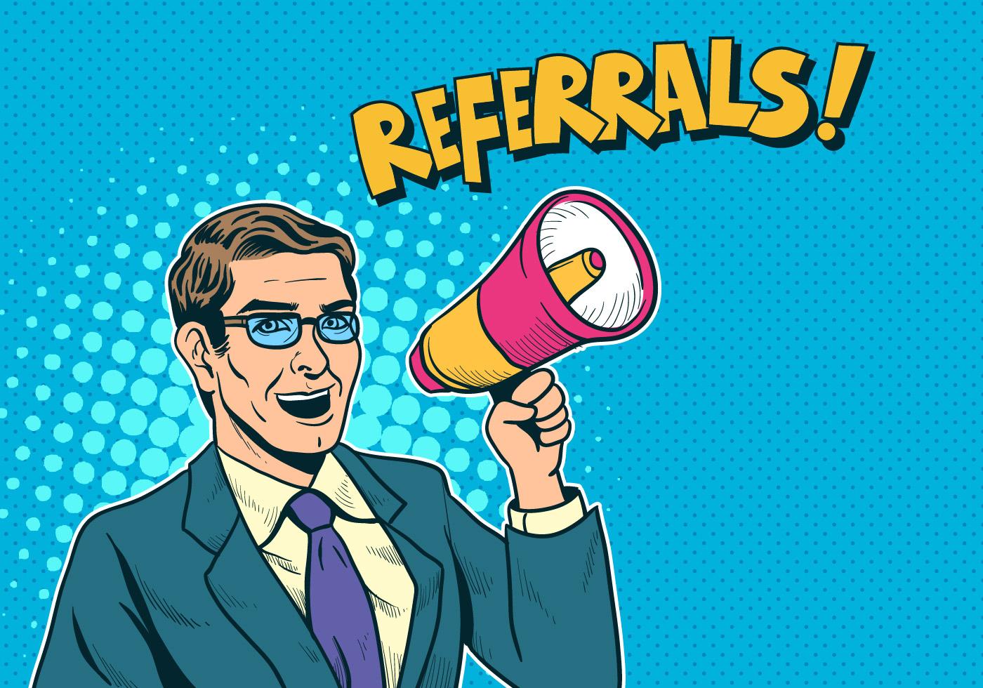 Referral Concept 180590 Vector Art at Vecteezy