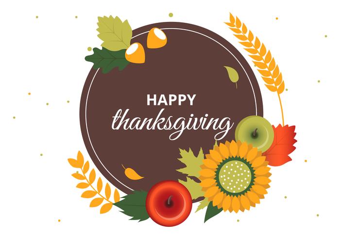 Free Thanksgiving Vector Background