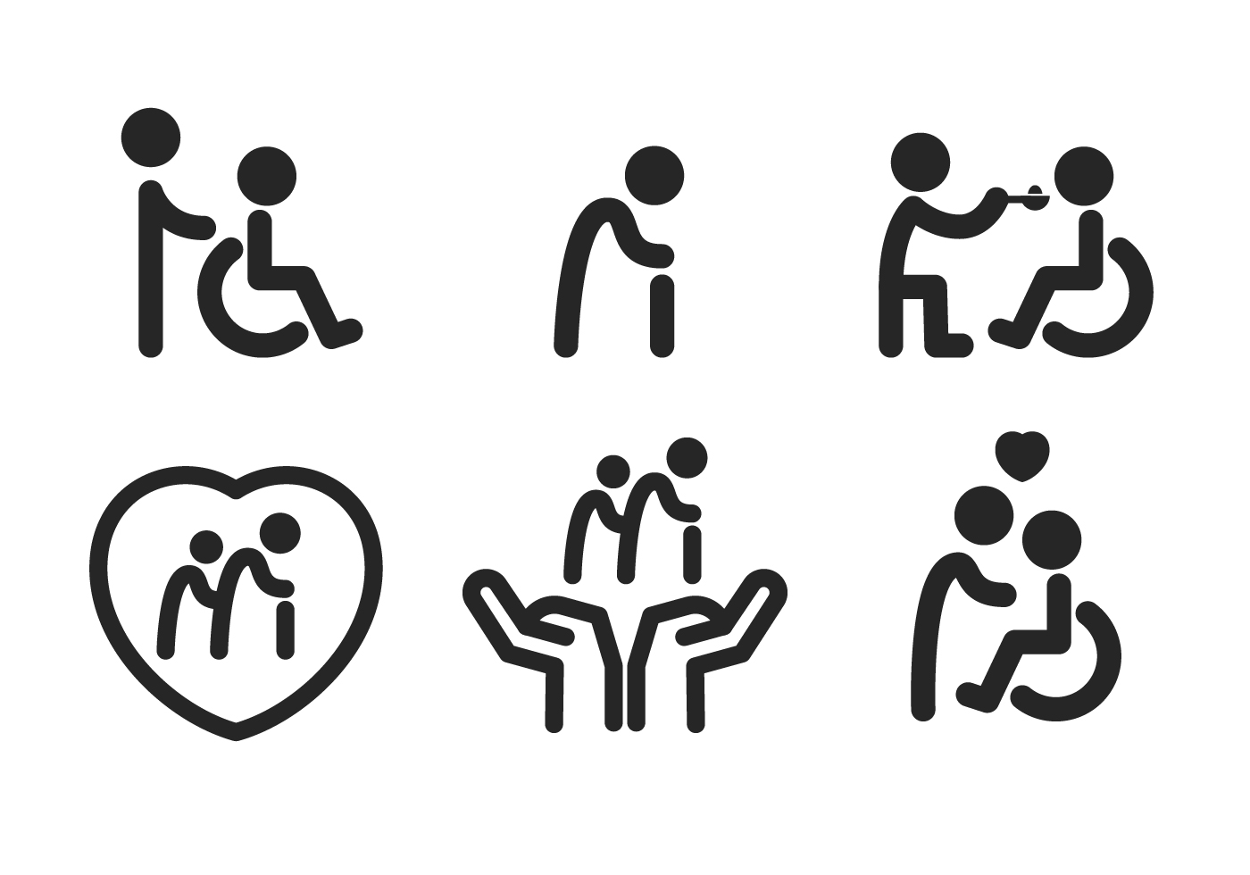 Caretaker Icon Vector 180683 Vector Art at Vecteezy