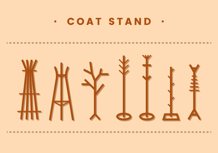 Coat Stand Vector