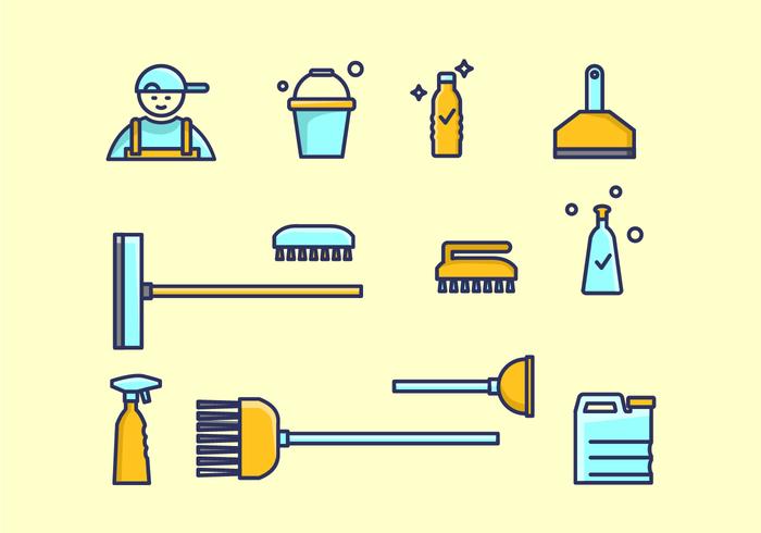 Caretaker Vectors Icons