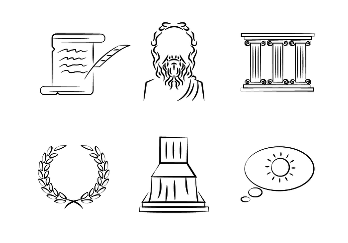 Socrates Quotes Vector