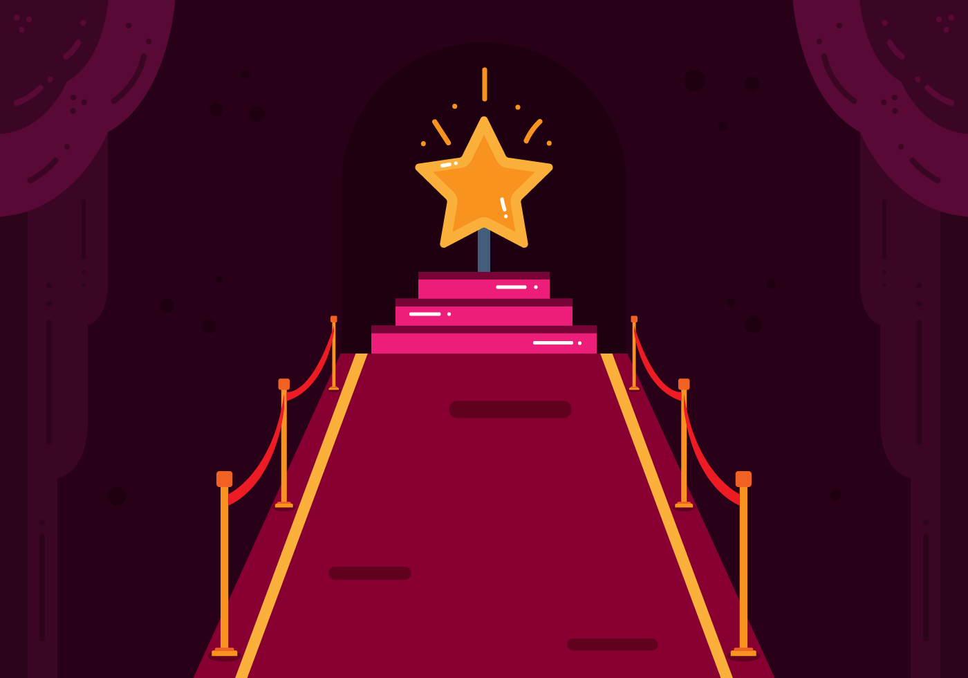 Hollywood Red Carpet Vector 180801 Vector Art at Vecteezy