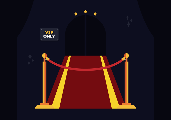 Hollywood Red Carpet Vector