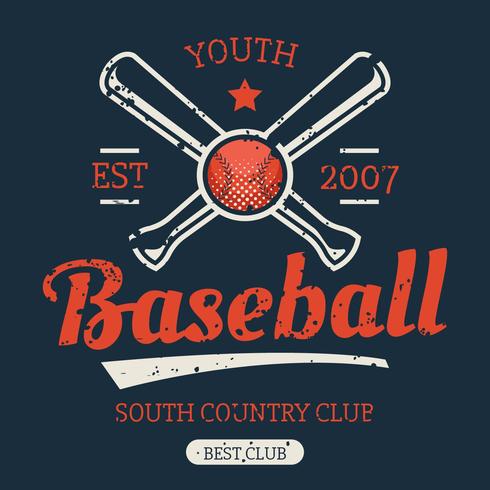 Vintage Baseball Tournament Vector - Download Free Vector Art, Stock Graphics & Images