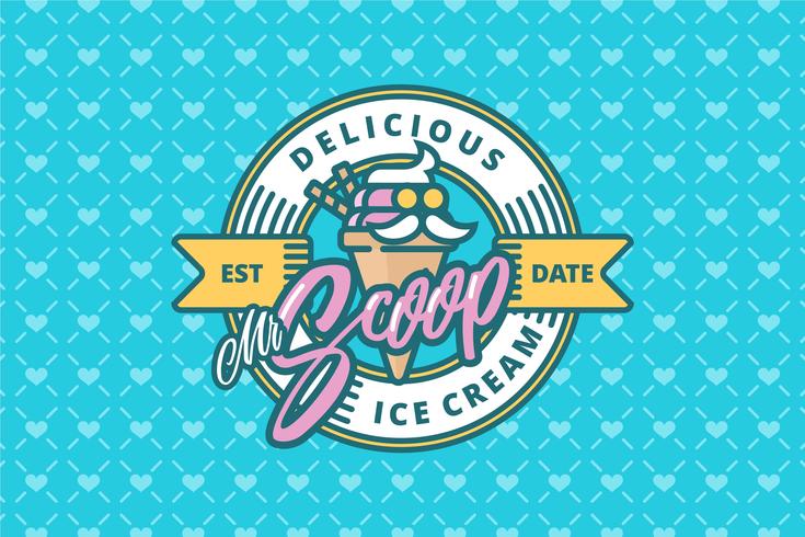 Logotipo de Ice Cream Shop vector