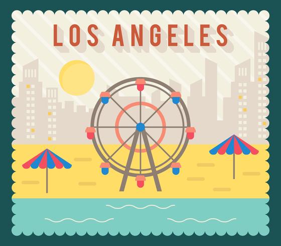 Creative Vintage Los Angeles Vectors