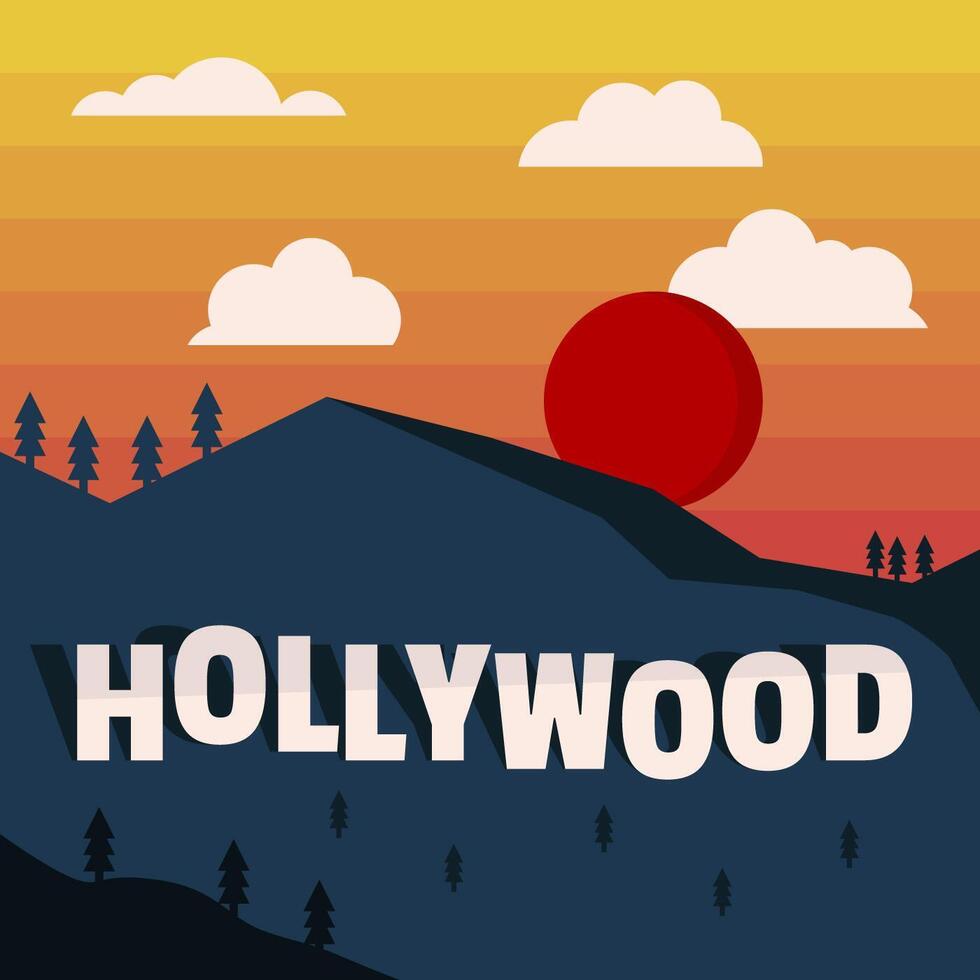 Creative Vintage Los Angeles Vectors