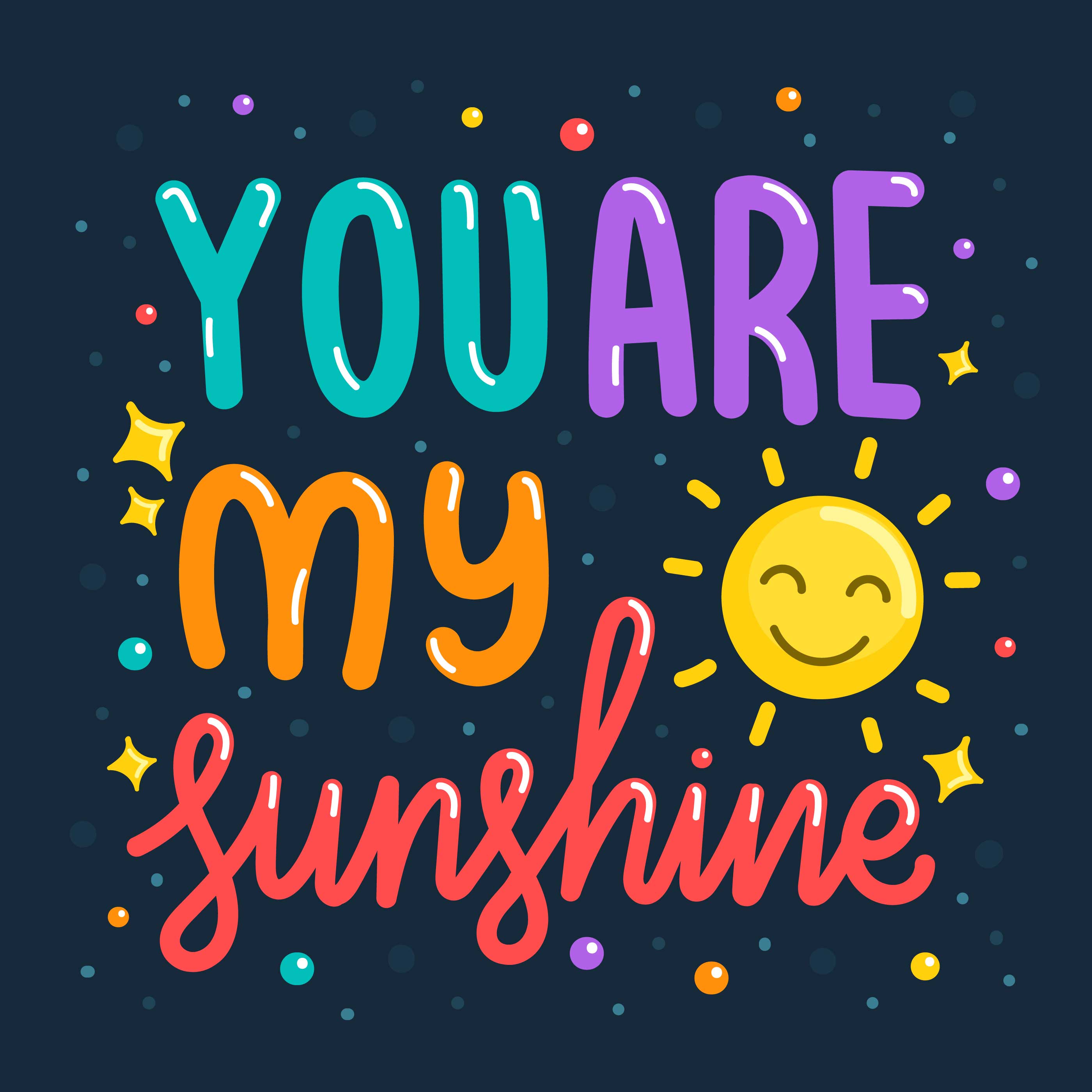 Download You Are My Sunshine 181512 - Download Free Vectors, Clipart Graphics & Vector Art