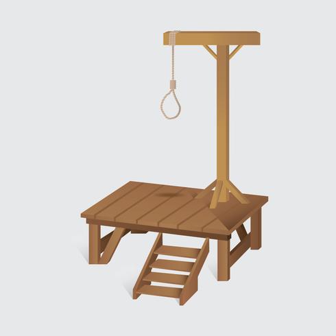 Gallow Vector Illustration