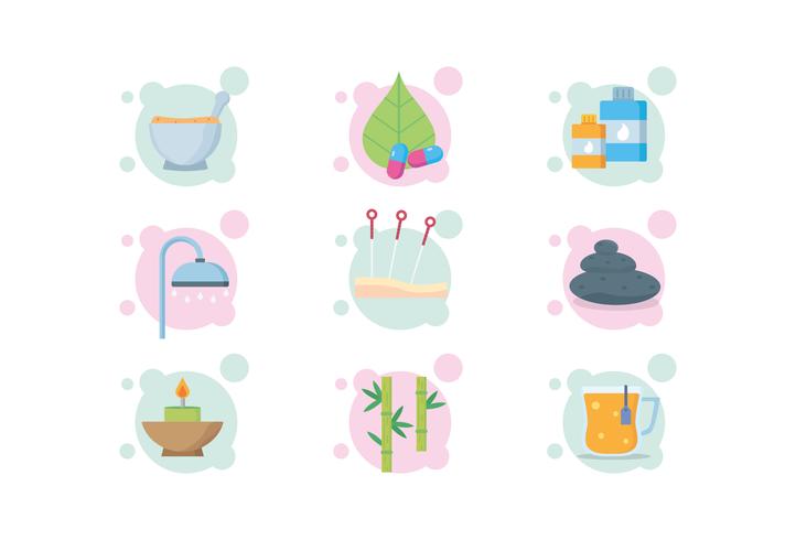 Spa and Alternative Medicine Icons - Download Free Vector Art, Stock Graphics & Images