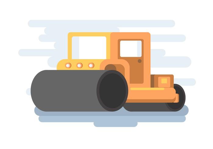 Steamroller Vector