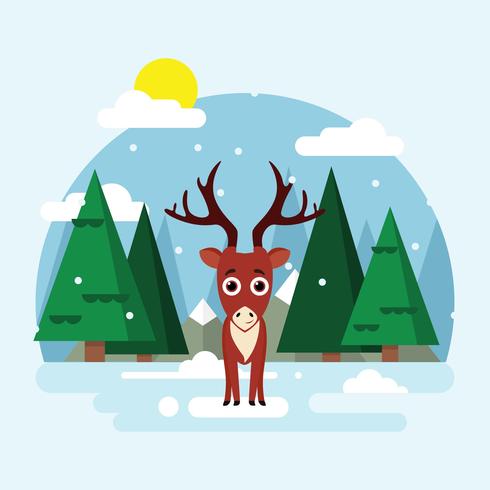 Caribou Vector