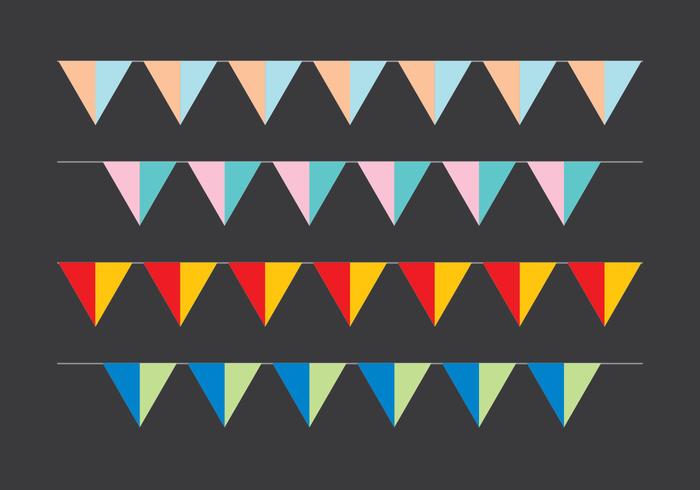 Party Flag vector