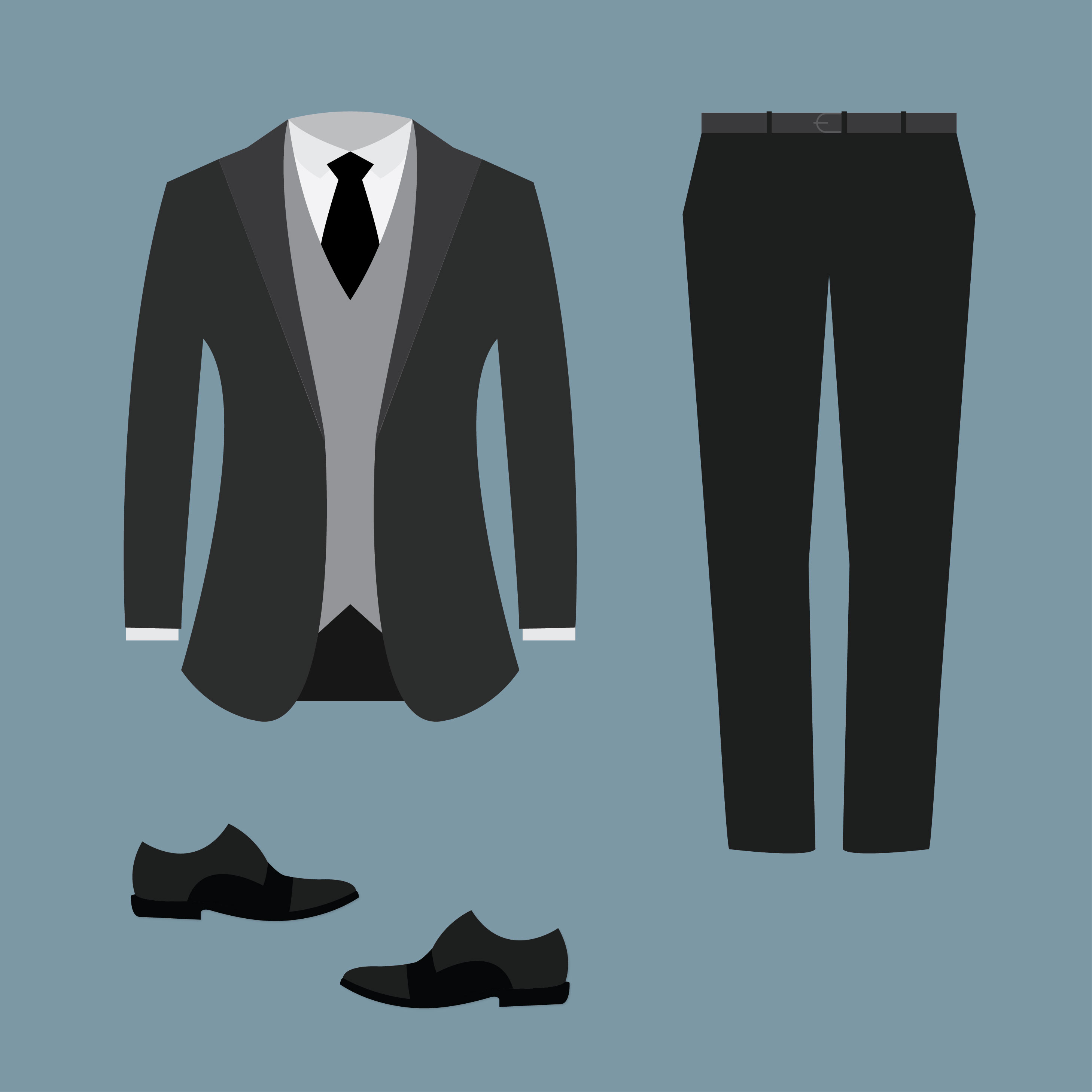Men s Tuxedo Suit  Download Free Vectors  Clipart 