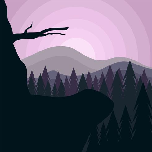 Abstract Forest Illustration - Download Free Vector Art, Stock Graphics & Images