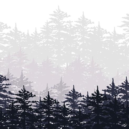 Abstract Forest Illustration - Download Free Vector Art, Stock Graphics & Images