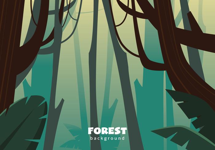 Jungle Abstract Illustration vector