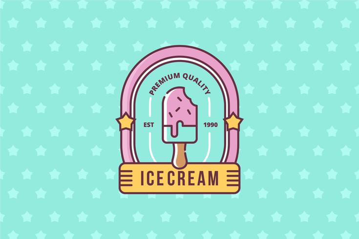 Logotipo de Ice Cream Shop vector
