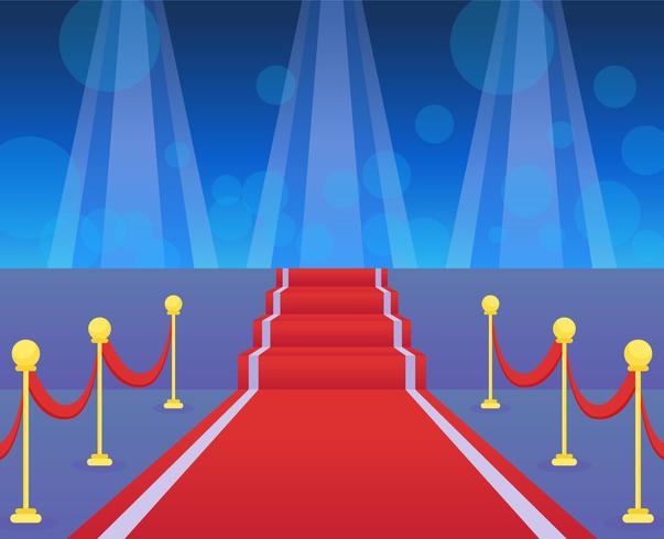 Iconic Hollywood Red Carpet Vectors