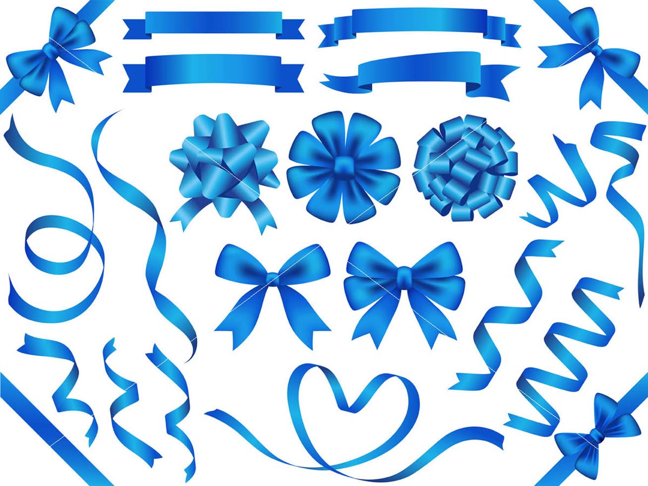 Blue Ribbon Vector Art, Icons, and Graphics for Free Download