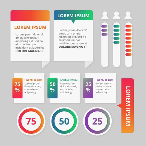 Vector Colorful Infographics